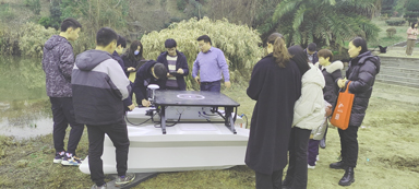 <b>湖南科技大學(xué)水域一體化項目交付現(xiàn)場</b>