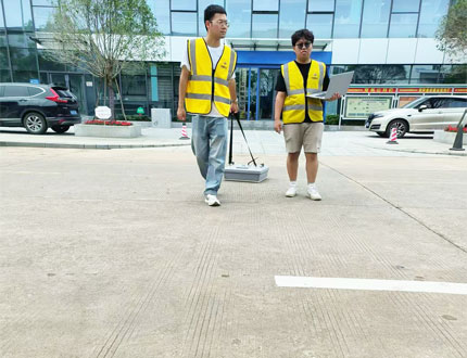 <b>武漢市蔡甸區(qū)某單位地下管線探測(cè)</b>